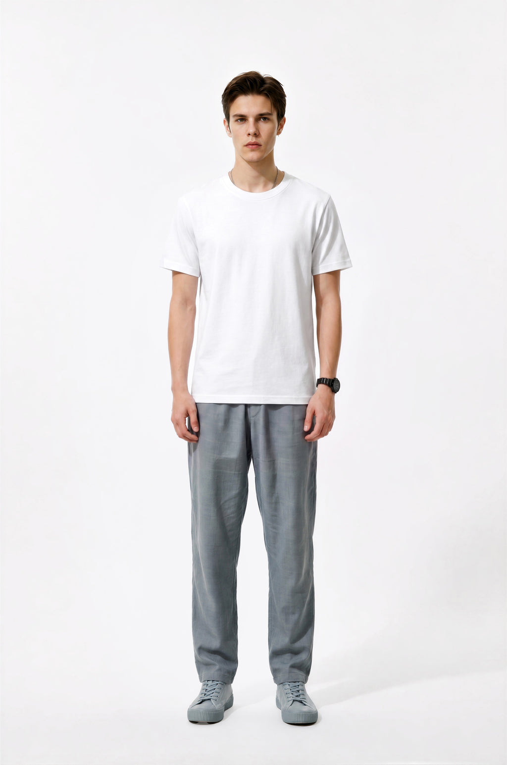 Umakeo 180g full cotton T-shirt  for men